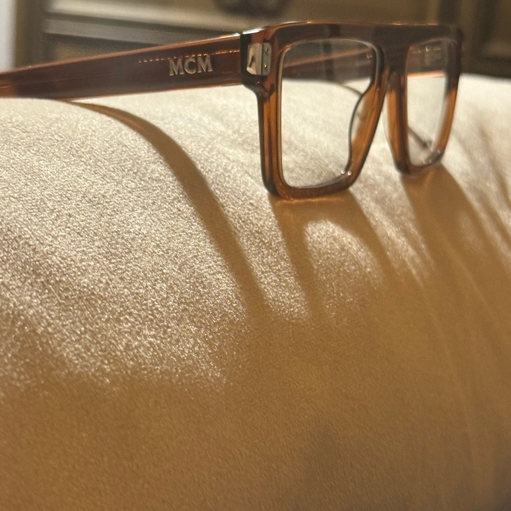 MCM Brown Square Eyeglasses